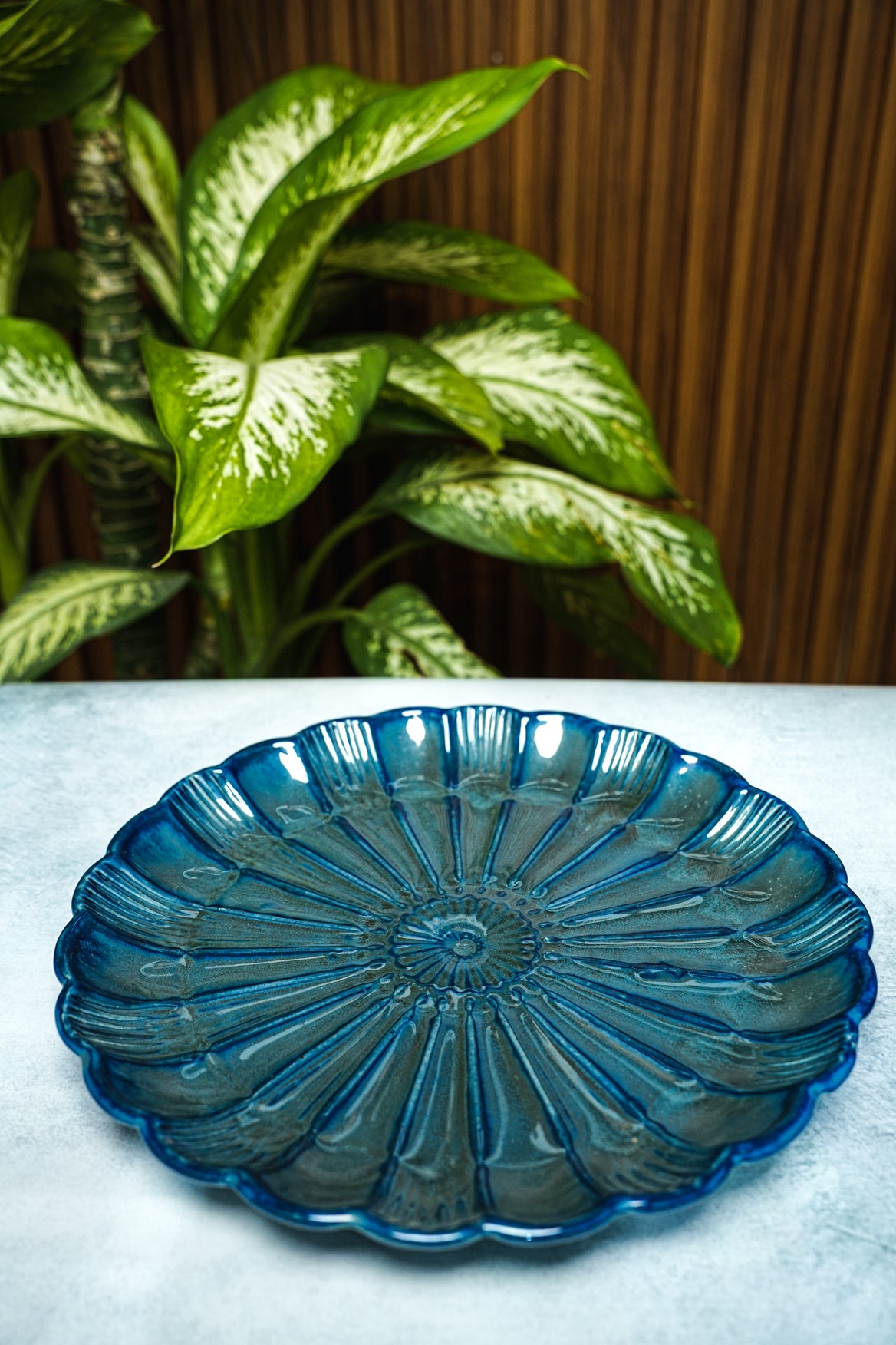 Moonflower Plate