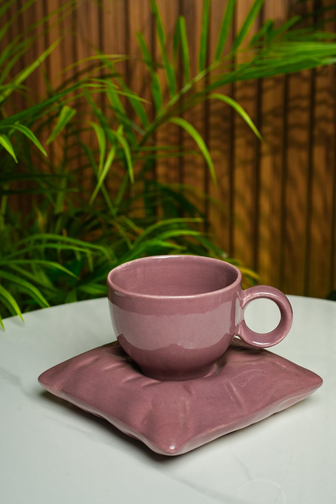 Pillow Cup & Saucer