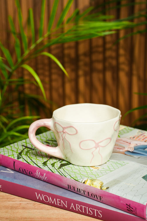 Blush Bow Mug