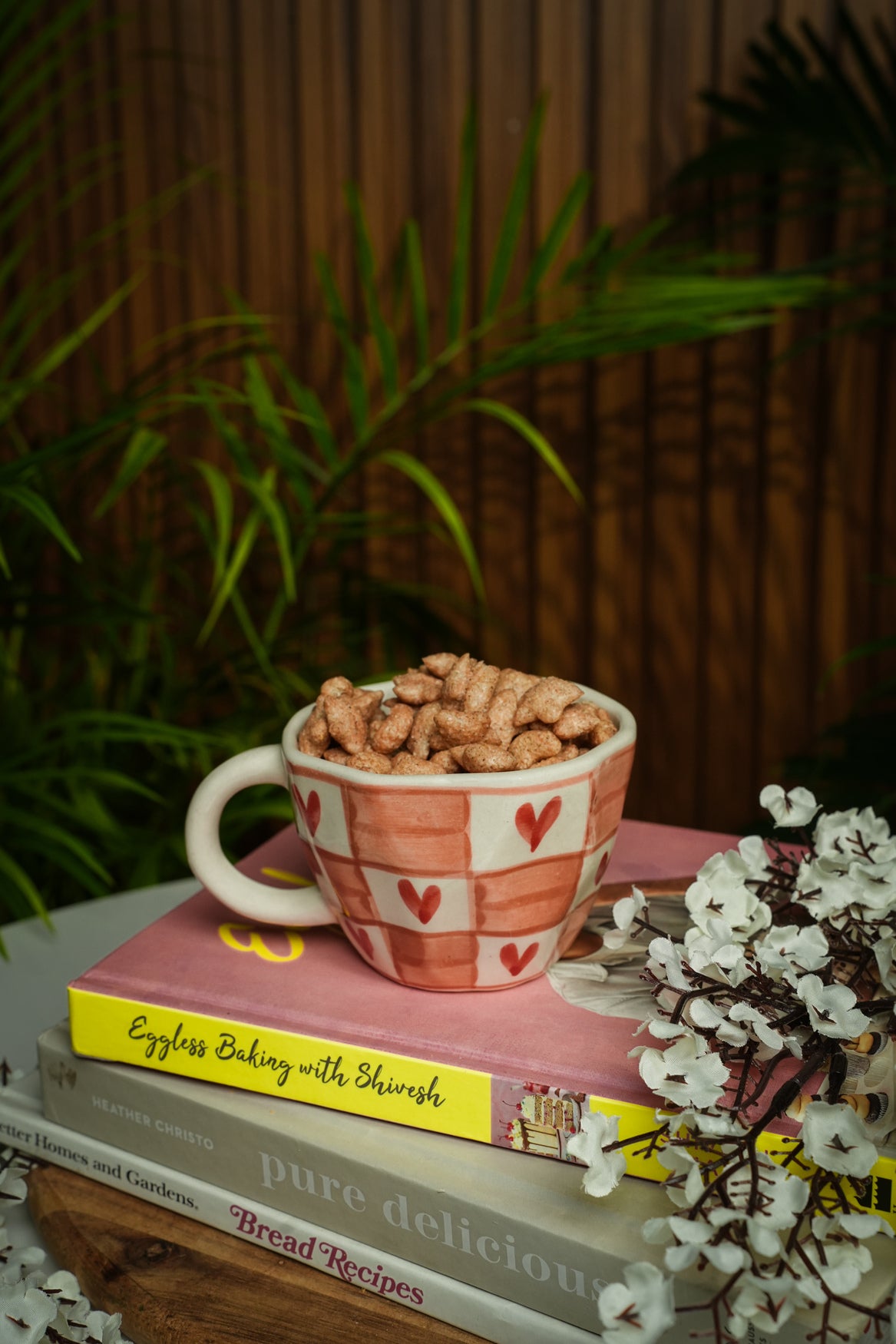Checkered Hearts Mug