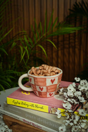 Checkered Hearts Mug