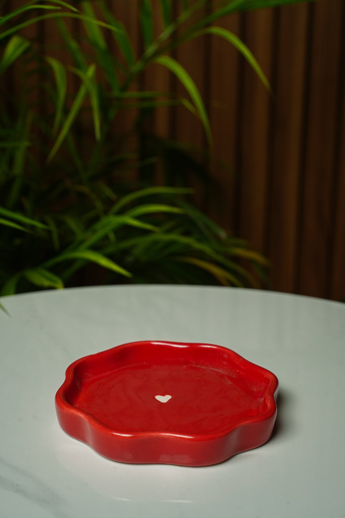 Scarlet Love Cup & Saucer