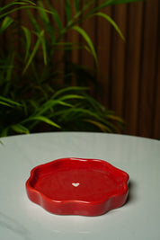 Scarlet Love Cup & Saucer