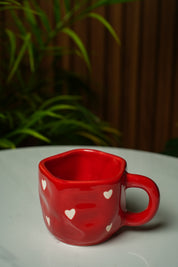 Scarlet Love Cup & Saucer