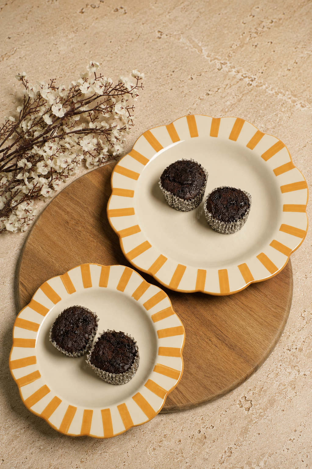 Carnival Bloom Plate (Set of 2)