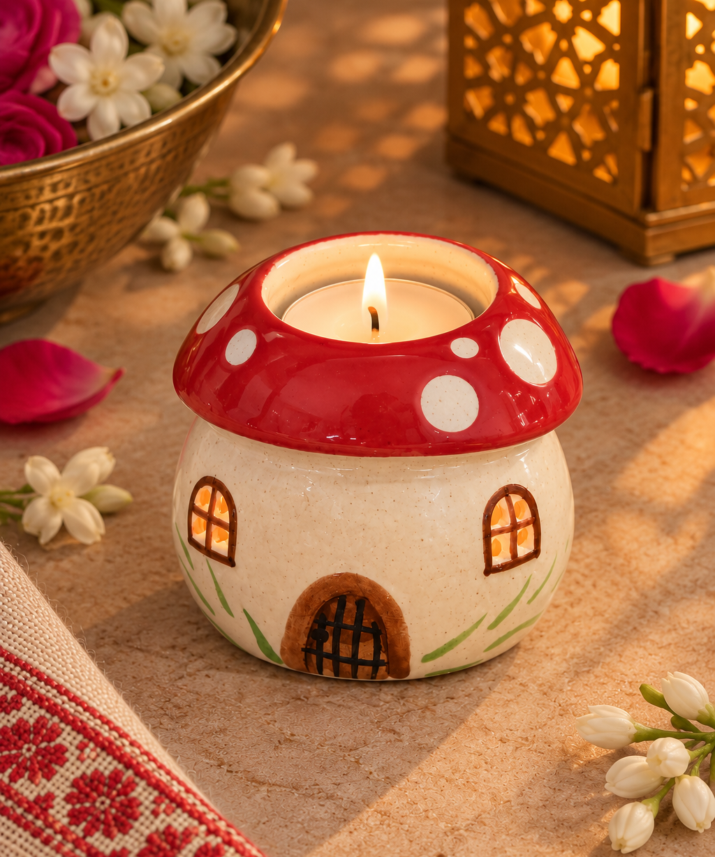 CozyMushroomCandlelightDiwaliStillLife.png