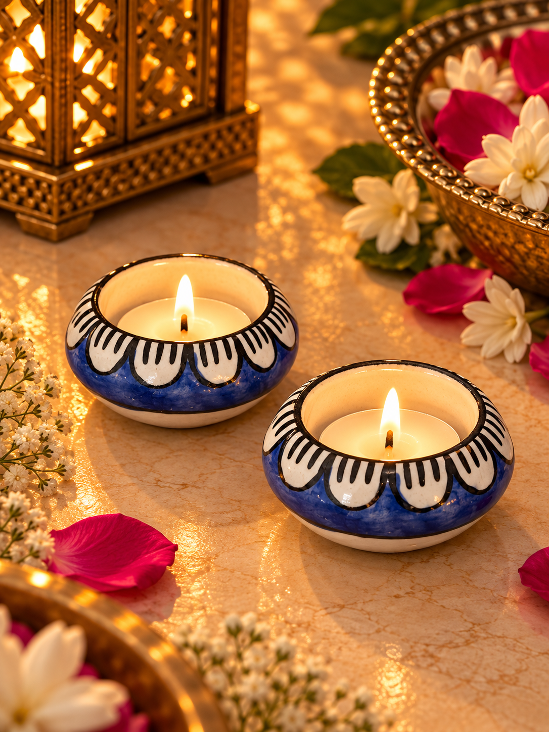 Neel Tealight Holder (Set of 2)