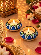 Neelkanth Tealight Holder (Set of 2)