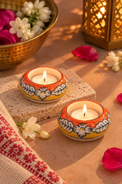 Rangoli Tealight Holder (Set of 2)