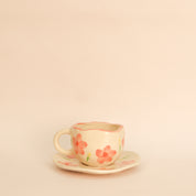 Peach Petal Cup & Saucer