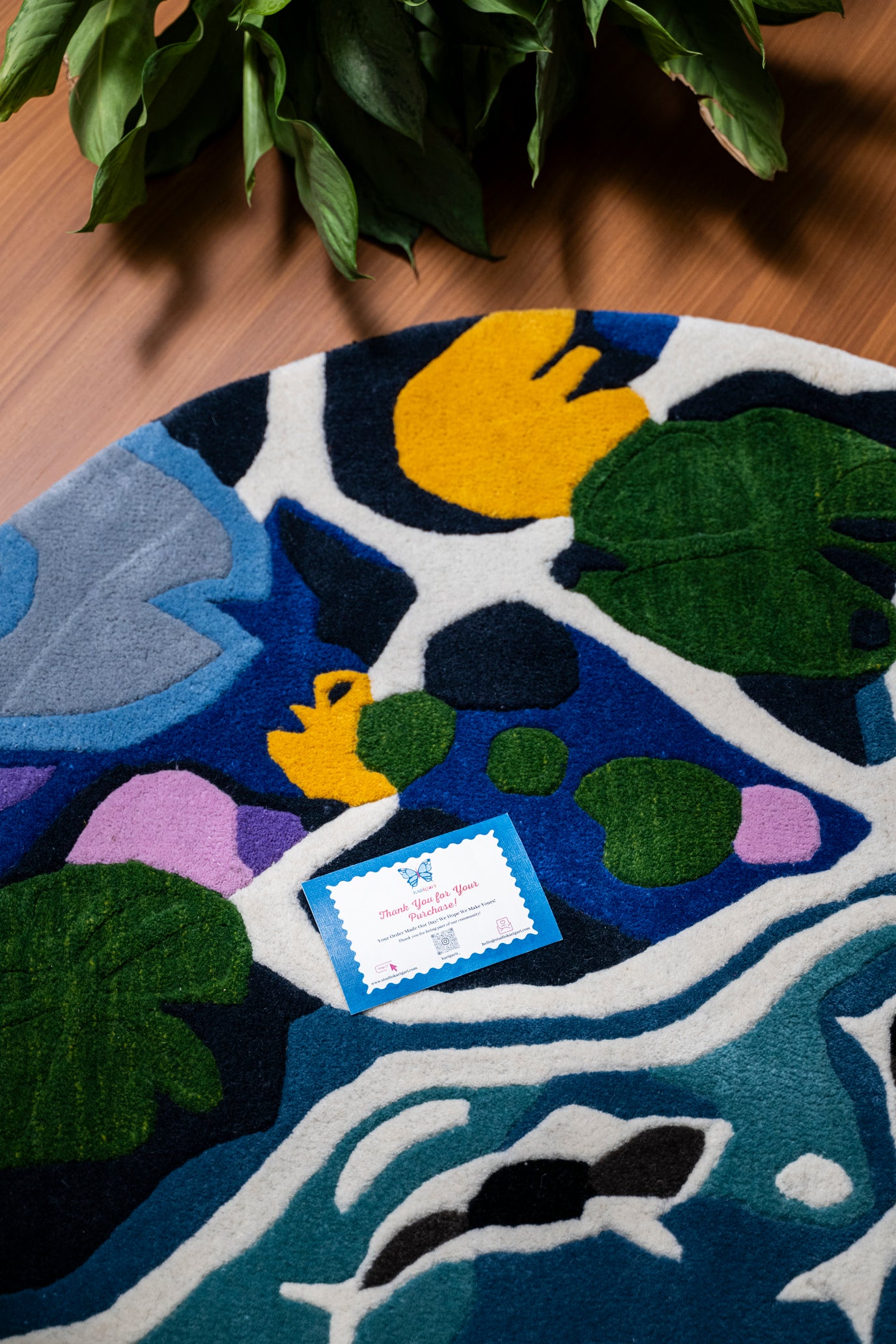 Koi Pond Rug