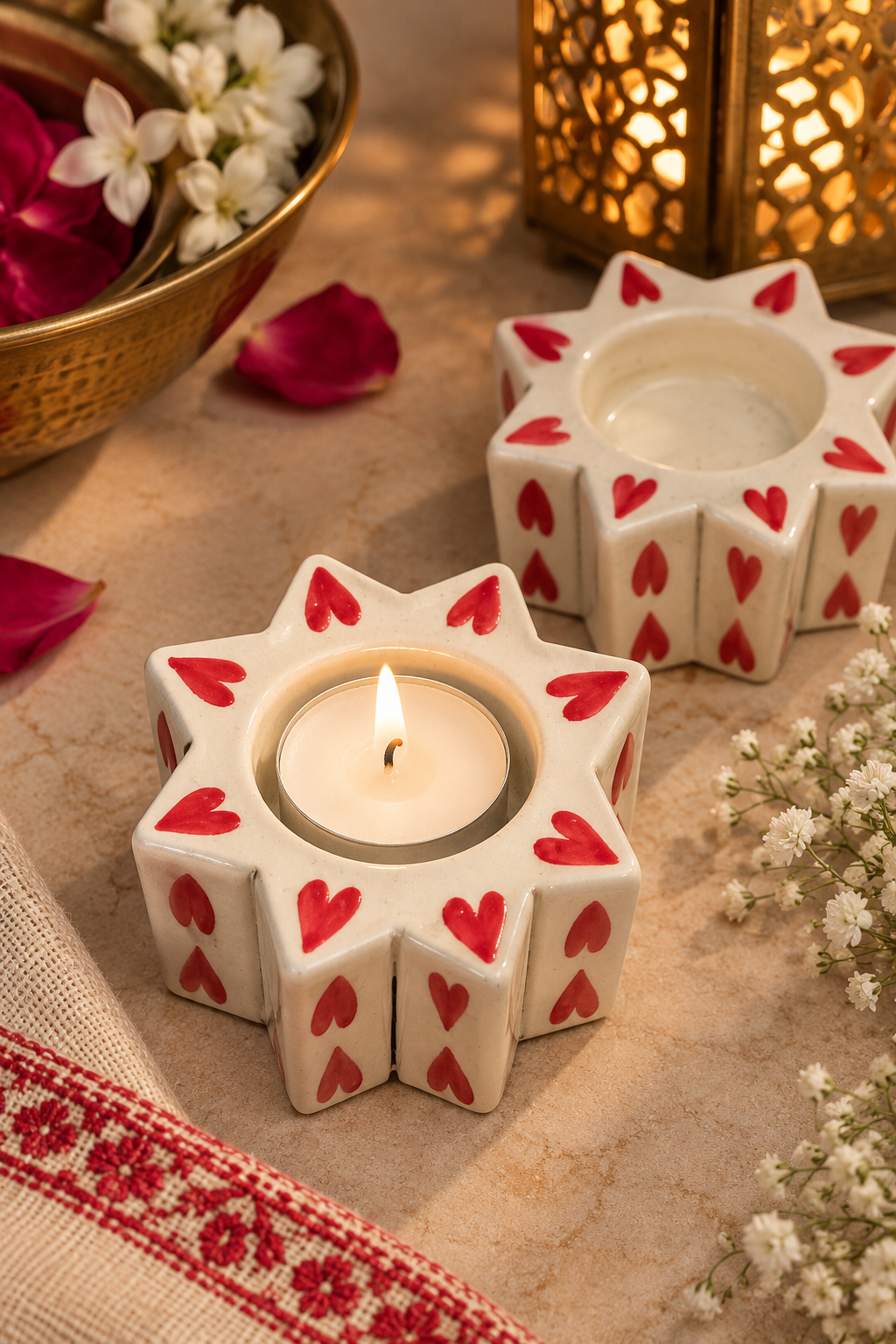 Love Notes Tealight Holder (Set of 2)
