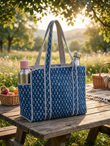 Neel Pushp Tote Bag