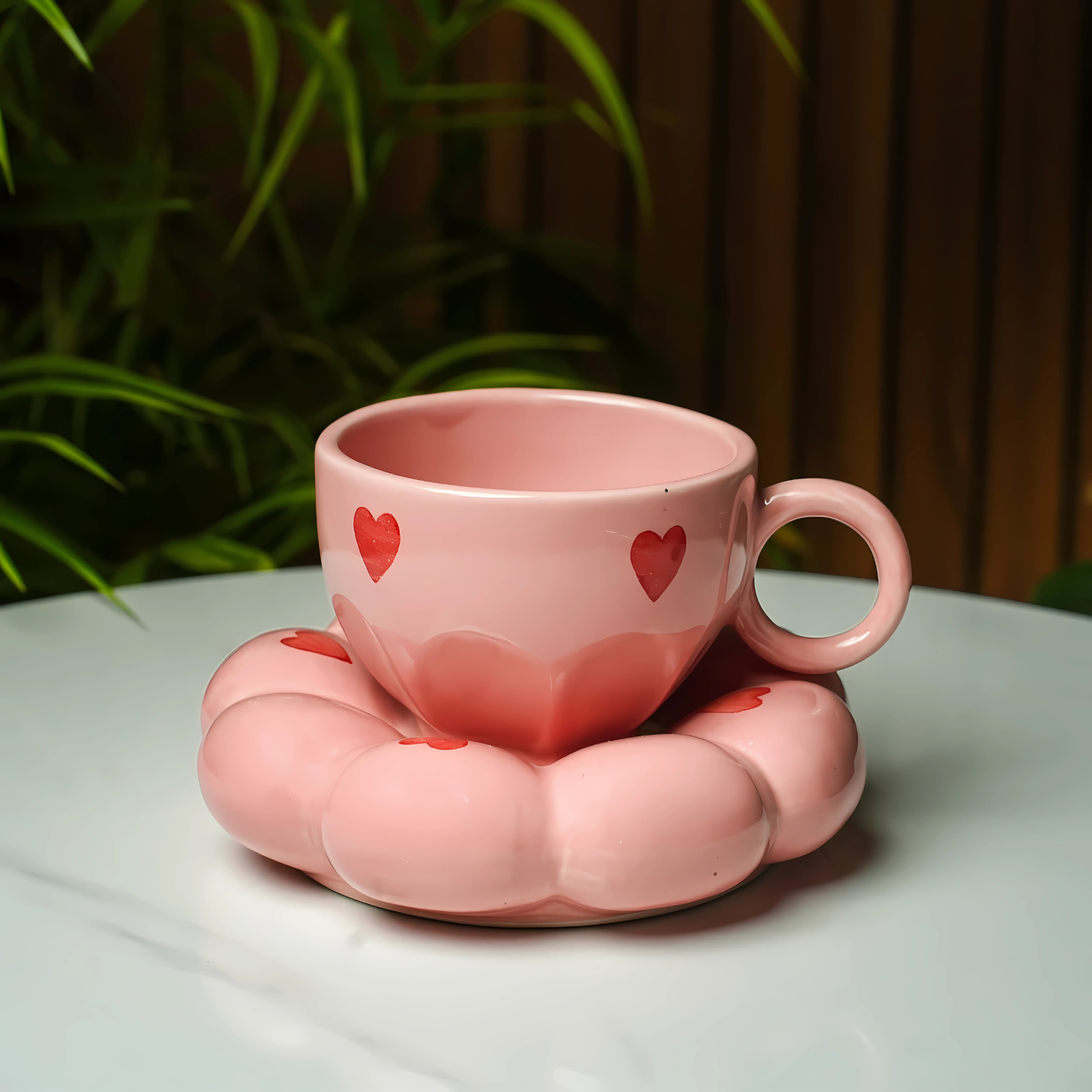Cherry Bloom Cup & Saucer